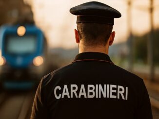 Carabiniere salva giovane disperato alla stazione di Colleferro