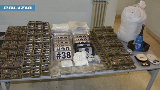 Teramo, operazione antidroga smantella hub con 100 kg presi!