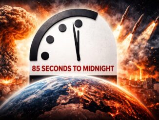Doomsday Clock, l'orologio della Apocalisse avanza: l'umanità a 85 secondi dalla fine...