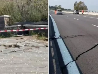 Frana a Petacciato, Italia divisa in due: chiuso un tratto dell'A14, caos su linea ferroviaria