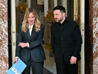 Meloni-Zelensky: asse Roma-Kiev per la produzione di droni