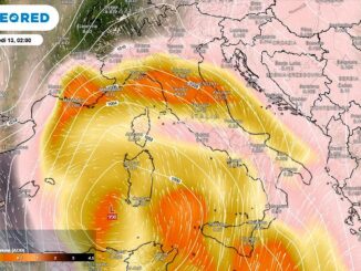 Sabbia sahariana oscura i cieli italiani da lunedì prossimo