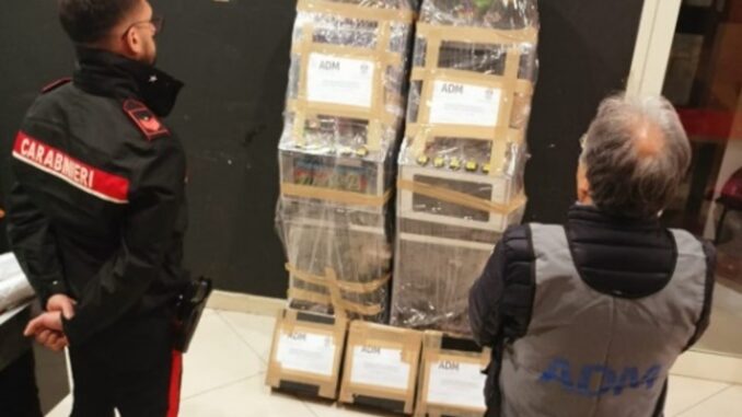 CoPReGI, controlli sul gioco illegale in tutta Italia